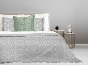 Narzuta żakardowa Greno Bergen 220x260 popielata GRENO