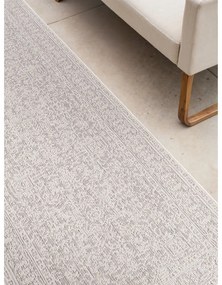 Chodnik odpowiedni na zewnątrz w szaro-śmietankowym kolorze 80x250 cm Duet Kona – NORTHRUGS