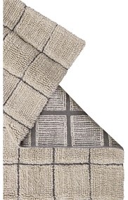Beżowy wełniany chodnik tkany ręcznie 80x230 cm Mosaic Sandstone – Lorena Canals