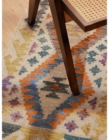 Wełniany chodnik dwustronny tkany ręcznie 60x190 cm Kamal Oasis – Nouristan