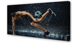 Zdjęcie na płótnie Pasja Gry W Deszczu