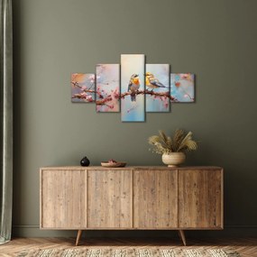 Obraz - Gołąbki (125x70 cm)