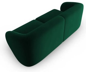 Zielona aksamitna sofa 188 cm Paolo – Milo Casa