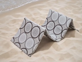 Mata plażowa MANDU szara