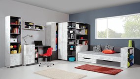 Regał FIUME - Grafit / 45 cm / Bez szuflad