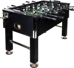 GamesPlanet® Profi Piłkarzyki Leeds -140 x 73 x 87 cm czarne