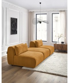 Musztardowa sofa 283 cm Jeanne – Bobochic Paris