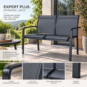 Doppler EXPERT PLUS ławka ogrodowa antracyt