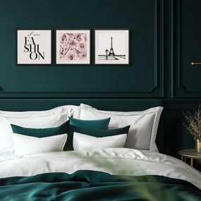 Obrazy zestaw 3 szt. 30x40 cm Parisienne – Styler