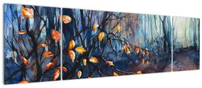 Obraz - Promienie jesiennego słońca (170x50 cm)