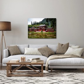 Obraz - klasztor buddyjski (70x50 cm)