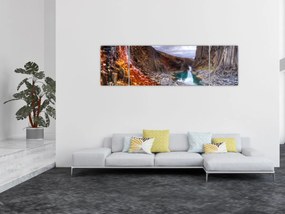 Obraz - Kanion Studlagil (170x50 cm)