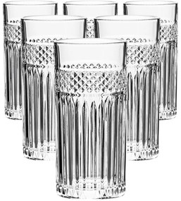 Altom Zestaw wysokich szklanek Greta 360 ml, 6szt.