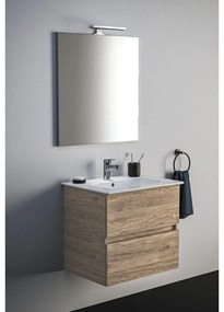 Wisząca szafka pod umywalkę w dekorze orzecha 60x55 cm Eurovit+ – Ideal Standard