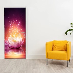 Fototapeta na drzwi - Kwiat lotosu (95x205cm)