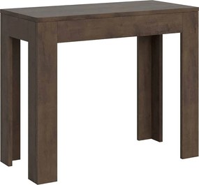 Konsola rozkładana 90x42/198 cm Bora Small orzech