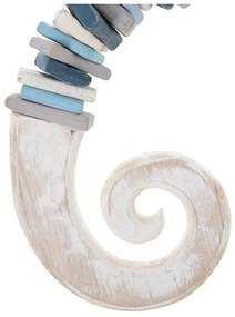 Drewniana dekoracja ścienna 22x55 cm Sea Horse – Mauro Ferretti
