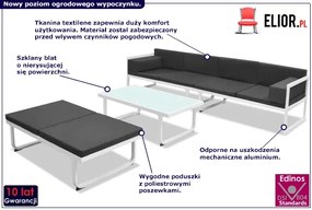 Zestaw nowoczesnych mebli ogrodowych - Everett