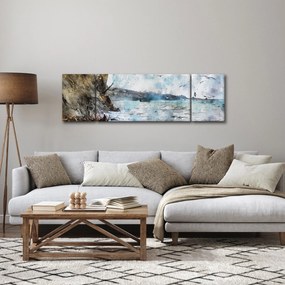 Obraz - Rafa, akwarela (170x50 cm)
