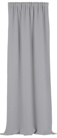 Zasłona zaciemniająca na taśmie marszczącej  jasny szary 140 x 280 cm 1 szt.
