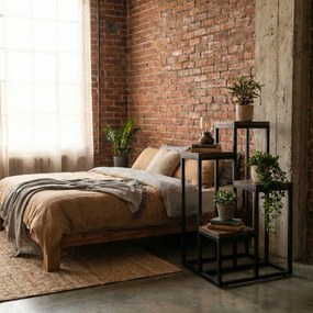 Kwietnik stojący wysoki BIOS na 4 kwiaty, 37 x 34 x 68 cm