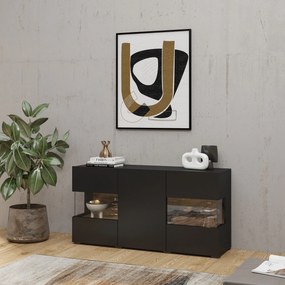 Komoda AURORA 120 cm do Salonu Sypialni Czarny