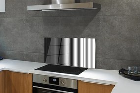 Panel Szklany Gradientowy Wzór Zebry