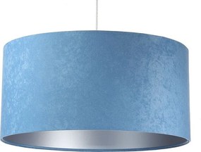 Lampa wisząca HOME 40 błękitna/srebrna