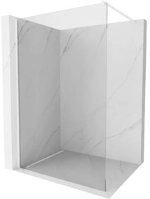 Mexen Kioto ścianka prysznicowa Walk-in 145 x 200 cm, transparent 8 mm, biała - 800-145-101-20-00