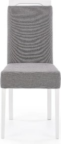 Krzesło z miękkim siedziskiem Clarion biały