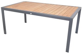 Aluminiowy zestaw do jadalni KINGSWOOD 1+6
