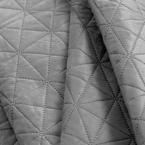 Jasnoszara narzuta AmeliaHome Laila Silver, 260x240 cm