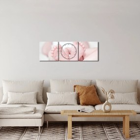 Obraz dziecięcych nóżek (z zegarem) (90x30 cm)