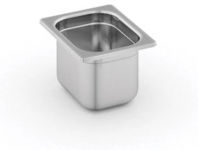 Pojemnik gastronomiczny ze stali nierdzewnej GN 1/2, 325 x 265 x 200 mm