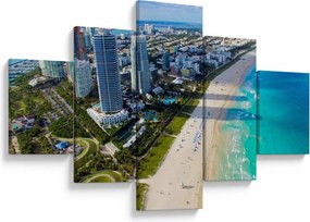 Obraz- Miami, Floryda (125x70 cm)
