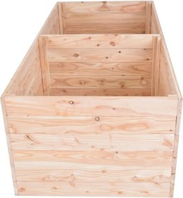 PREMIUM BLUE Podwyższona grządka 160 x 70 x 50 cm, drewniana