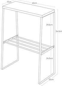 Stolik 22x42 cm Tosca – YAMAZAKI