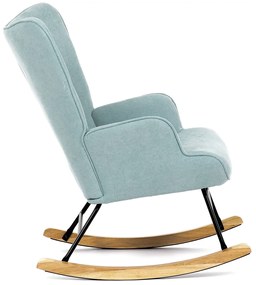 Fotel bujany BLUE2, turkusowy