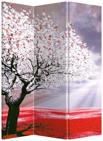 Parawan - Czerwone drzewo (126x170 cm)