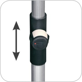 KNIRPS Automatic 290 cm biały - Towar z drobną wadą (S273)