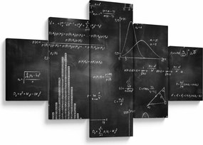 Obraz - Miłość do liczb (125x70 cm)