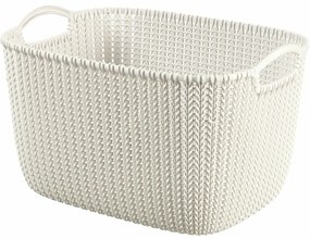 Curver Pojemnik do przechowywania Knit 19 l, kremowy