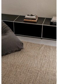 Wełniany chodnik odpowiedni do prania/tkany ręcznie w kolorze khaki 80x230 cm Unexpected Wool – Lorena Canals