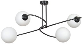 Czarna loftowa lampa sufitowa - D100-Modest