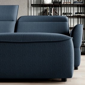 Narożnik MURILLO XL z elektryczną regulacją siedziska Prawostronny w tkaninie VOUGE 13 WERSAL