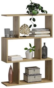 Nowoczesny dziecięcy regał na zabawki dąb artisan S7-F93