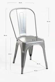 Pakiet 4 krzese Torix