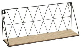 Czarno-naturalna półka 48 cm – Casa Selección