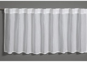 Biała firanka 45x140 cm Jacquard-Voile – Gardinia