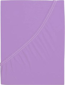 4Home prześcieradło jersey Ideal fioletowy, 90 x 200 cm